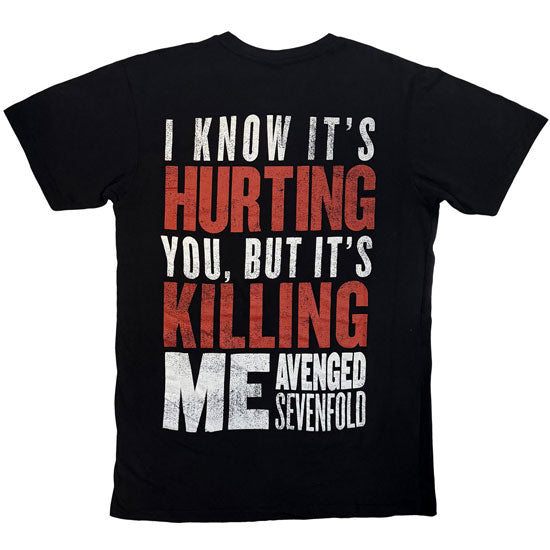 Premium Carbon Tee - Avenged Sevenfold - Unholy Confessions - Back