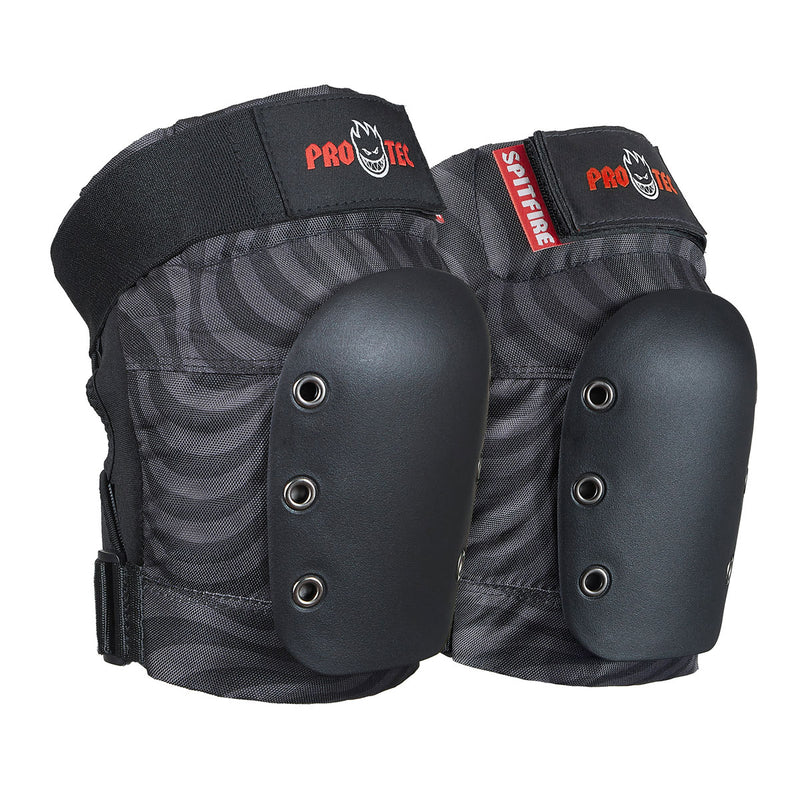 Pro-Tec x Spitfire Street JR 3-Pack Of Pads - Black Swirl