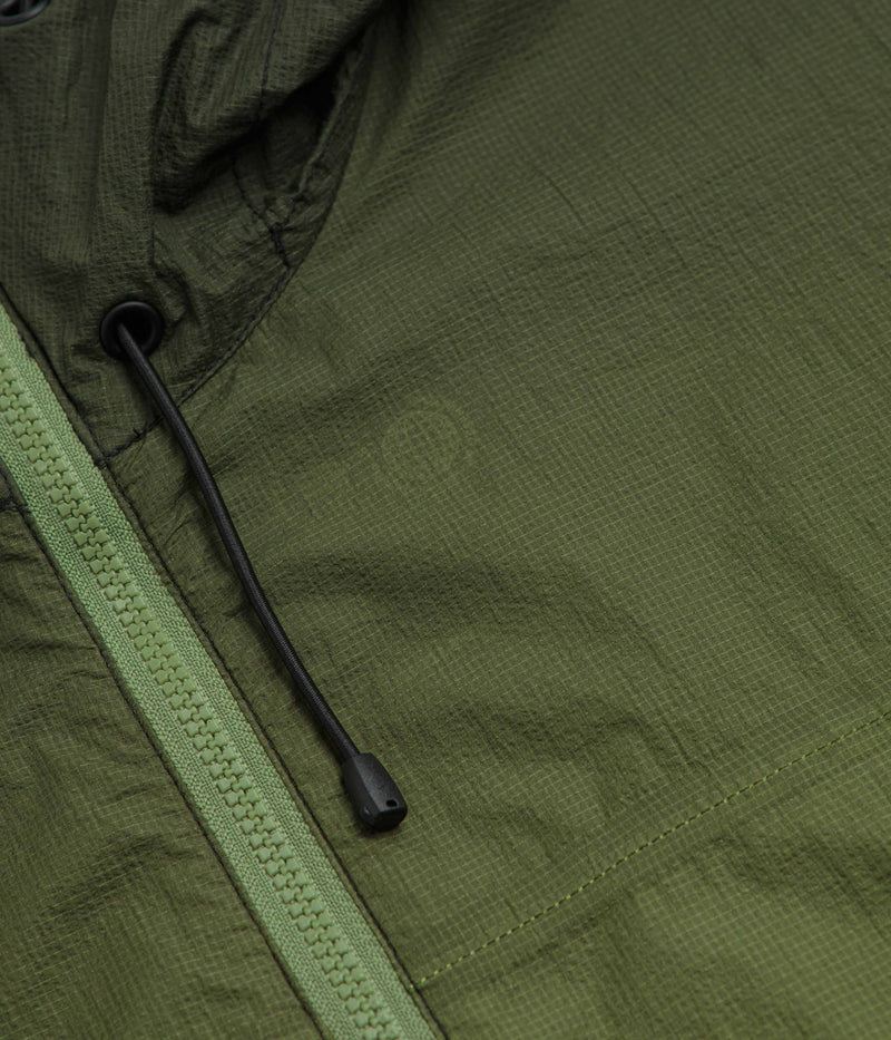 Purple Mountain Observatory Ombre Print Breeze Jacket in Lime and Black