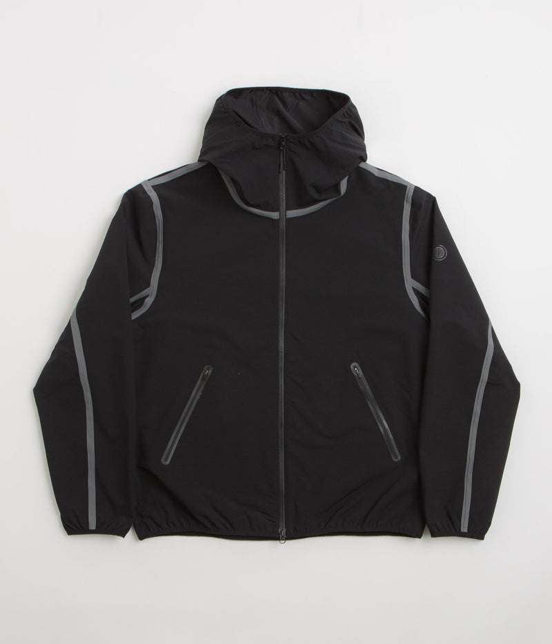 Purple Mountain Observatory Soft Shell Balaclava Jacket in Black