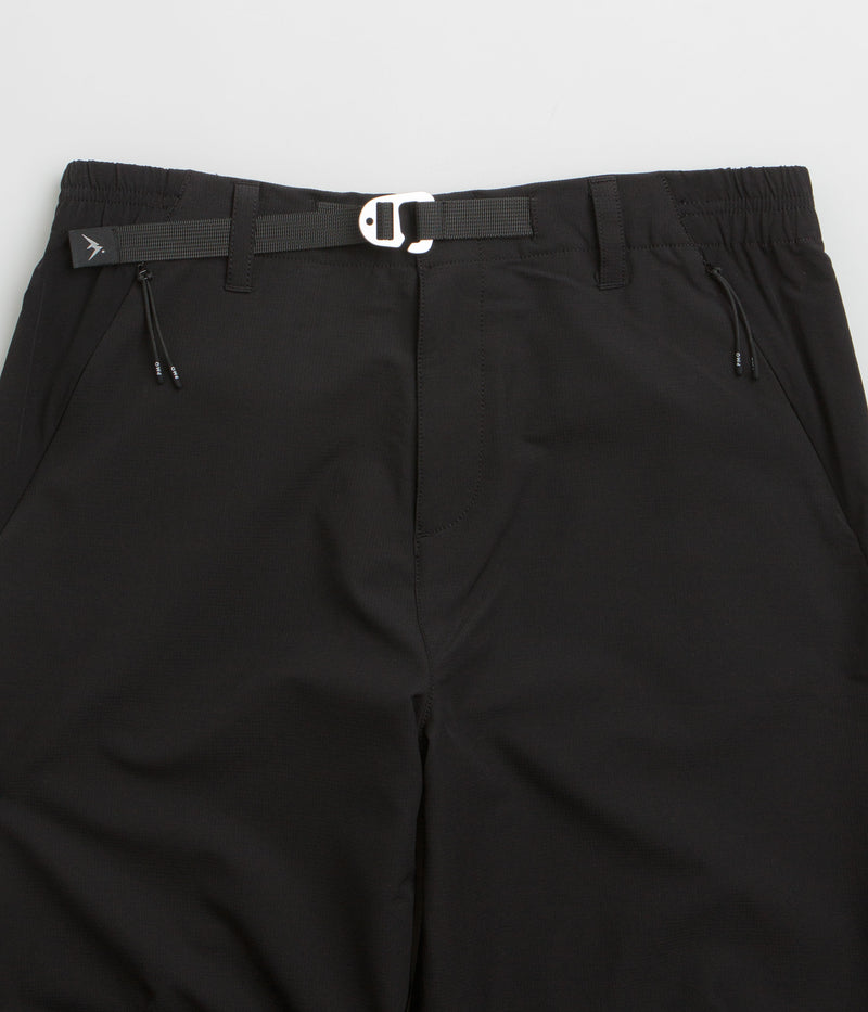 Purple Mountain Observatory Terrain Pants in Black and Black