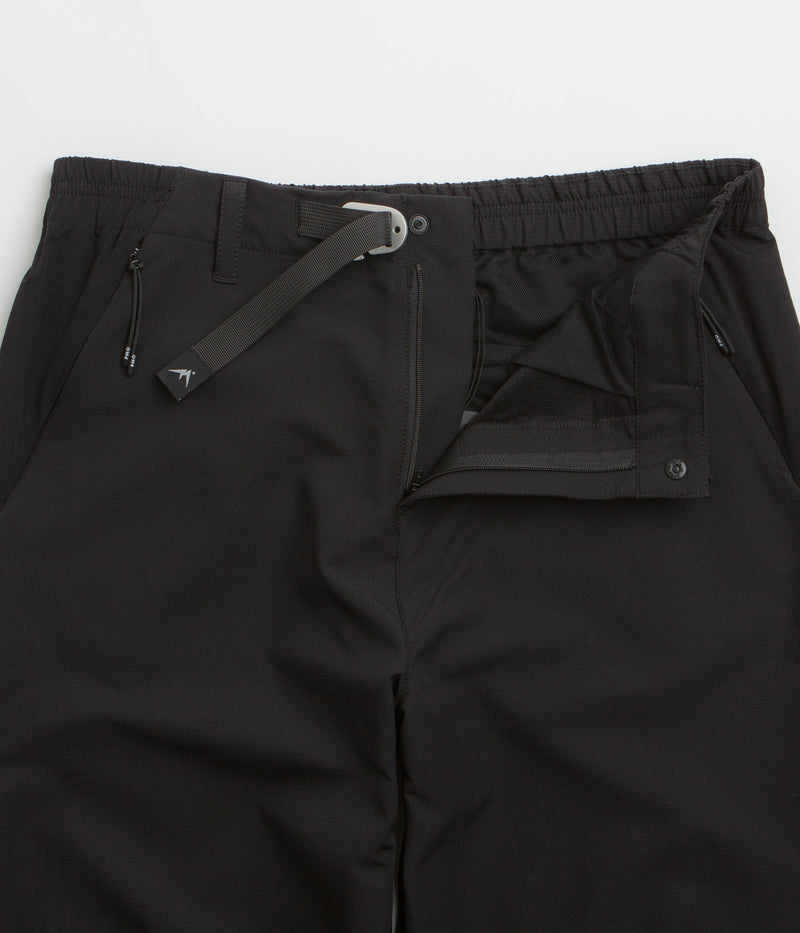 Purple Mountain Observatory Terrain Pants in Black and Black