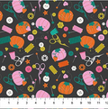 Quilt Cotton || Bits and Bobs - Black Notions || FIGO Fabrics