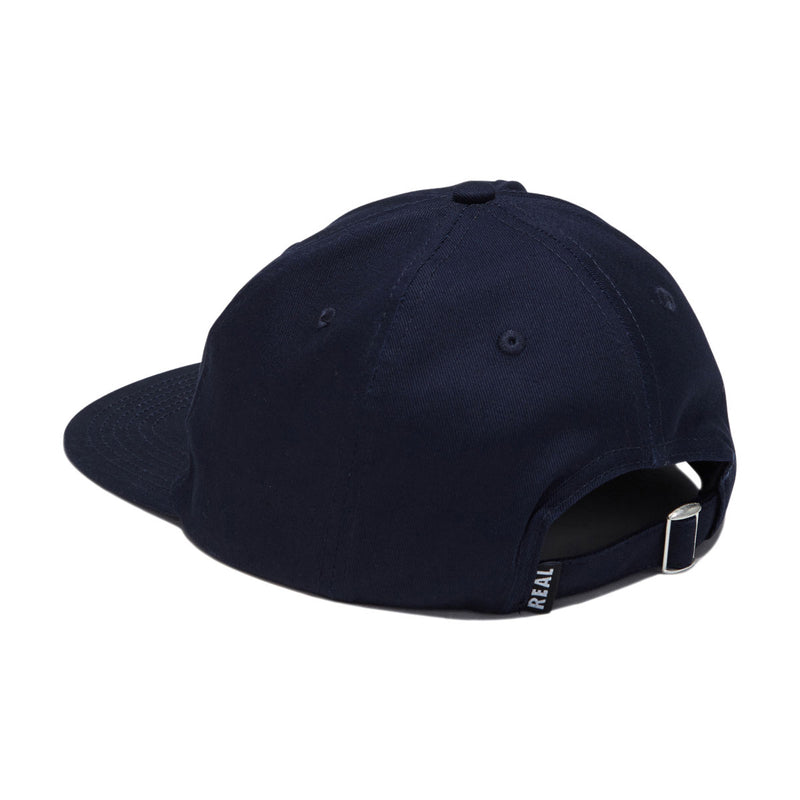 Real Oval Emb Hat - Navy/Red/White