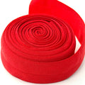 Red | 1” Fold Over Elastic