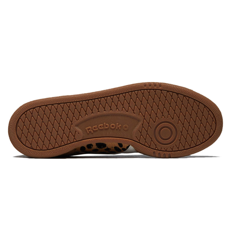 Reebok Womens Club C Grounds UK Shoes - Cheetah/Cheetah/Chalk