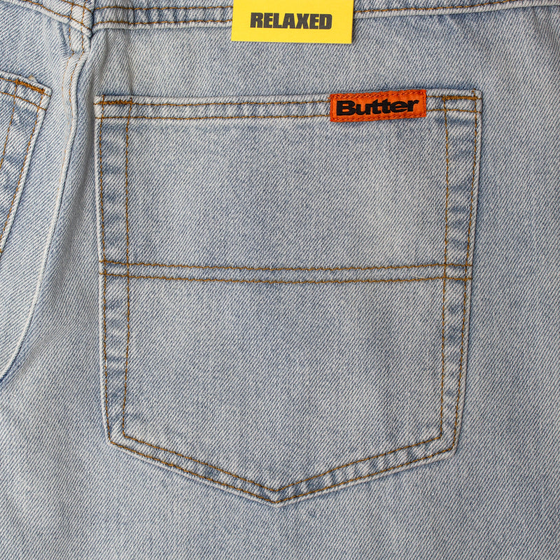 Butter Goods | Relaxed Denim Jeans
Color : Light Blue