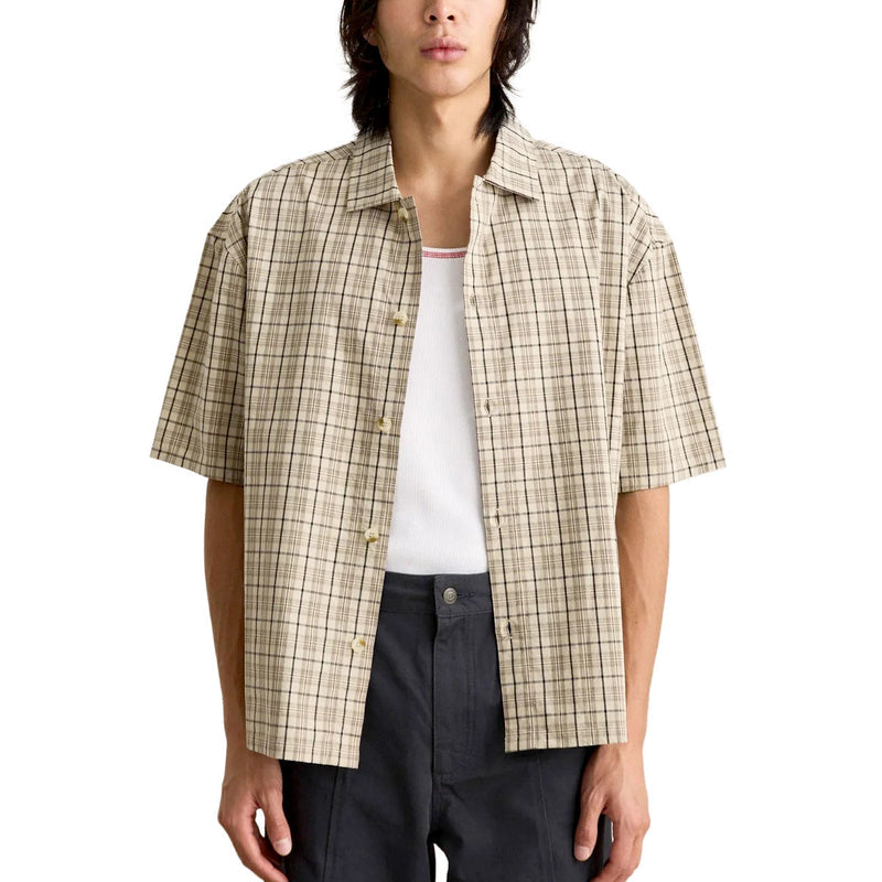 Rhythm Longreach Relaxed Shirt - Cream