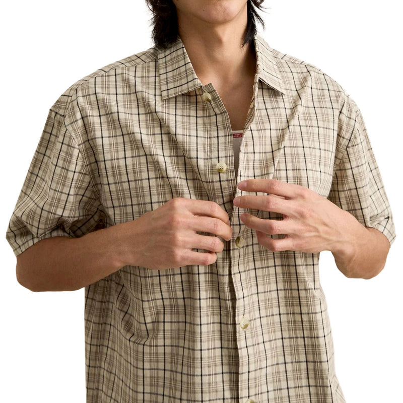Rhythm Longreach Relaxed Shirt - Cream