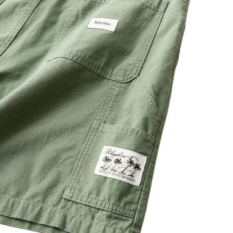 Rhythm Market Walk Shorts - Olive