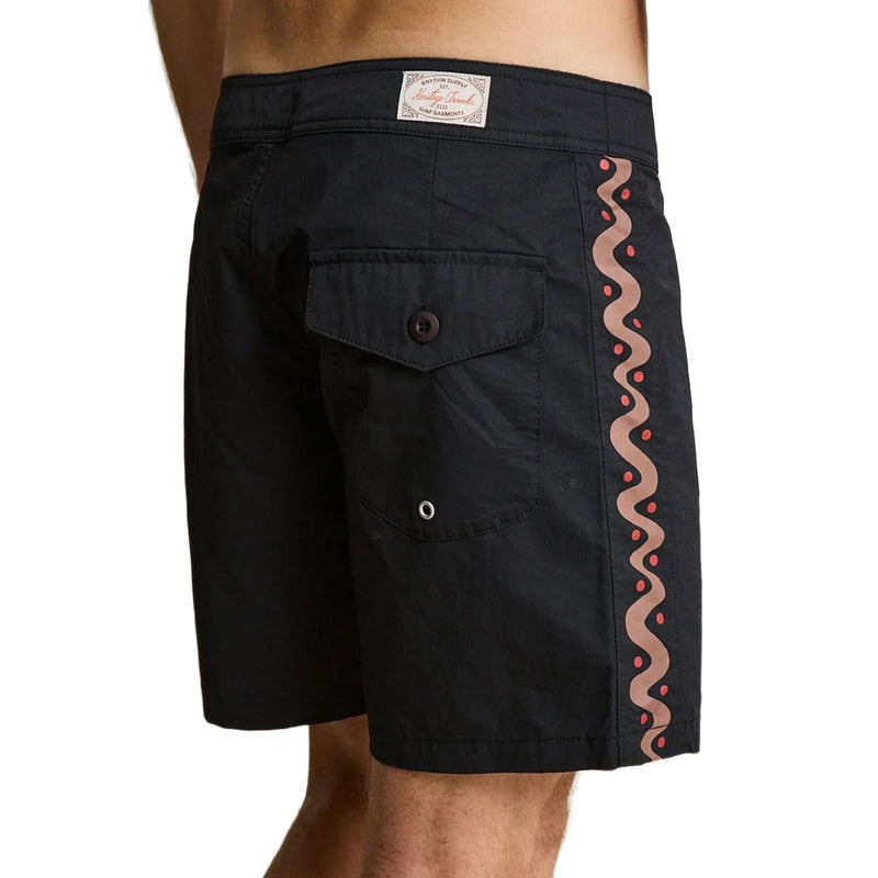 Rhythm Snake Trials Boardshorts - Black