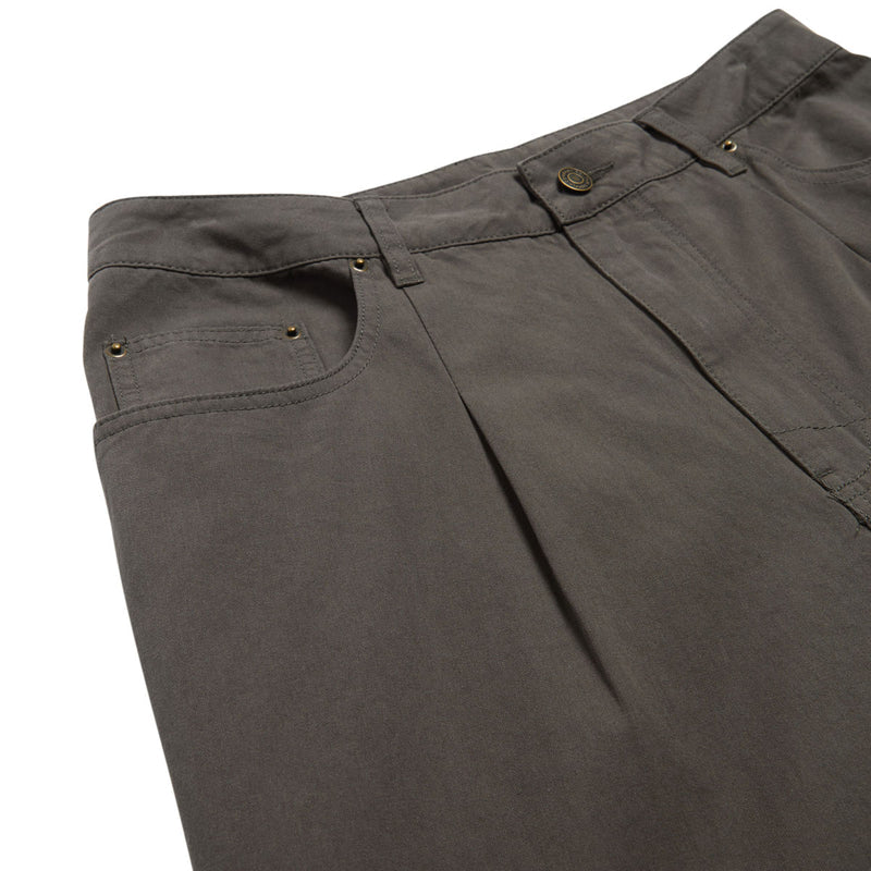 Rhythm Warped Straight Cut Pants - Grey