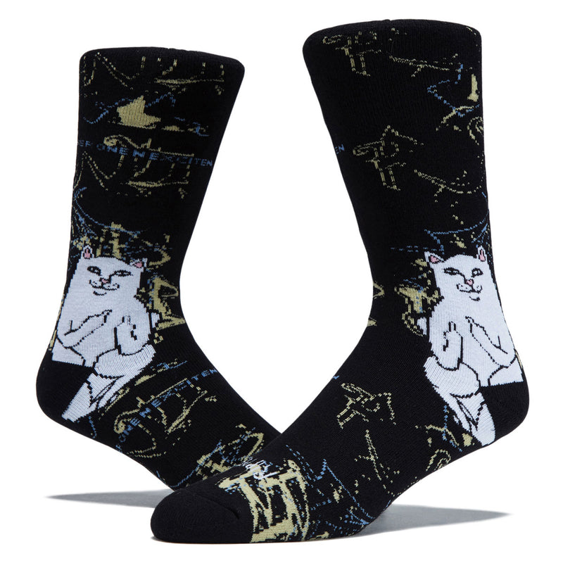 RIPNDIP Lord Nermal Madness Socks - Black