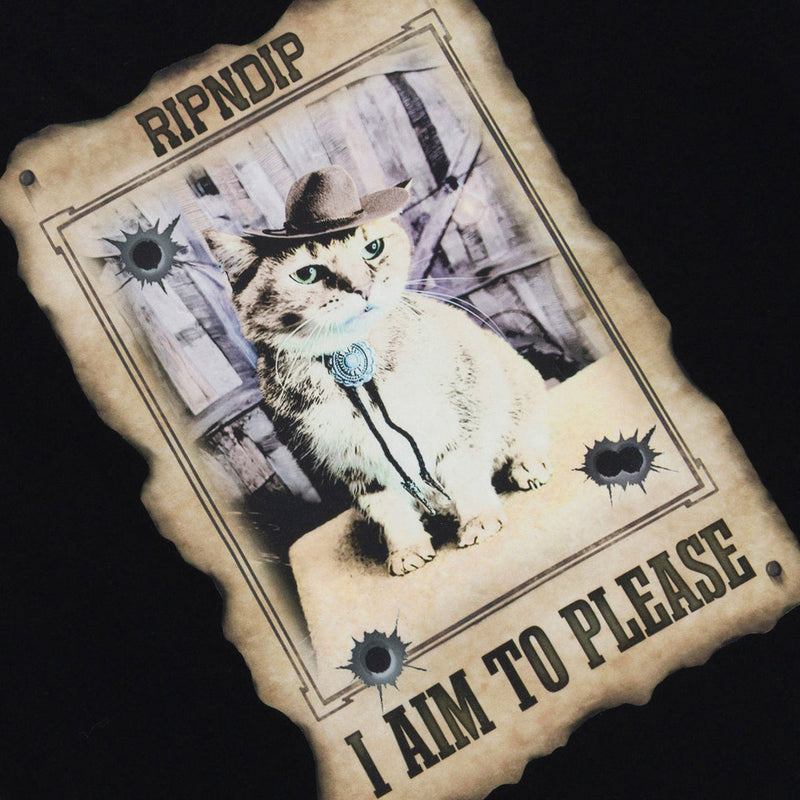 RIPNDIP Most Wanted T-Shirt - Black