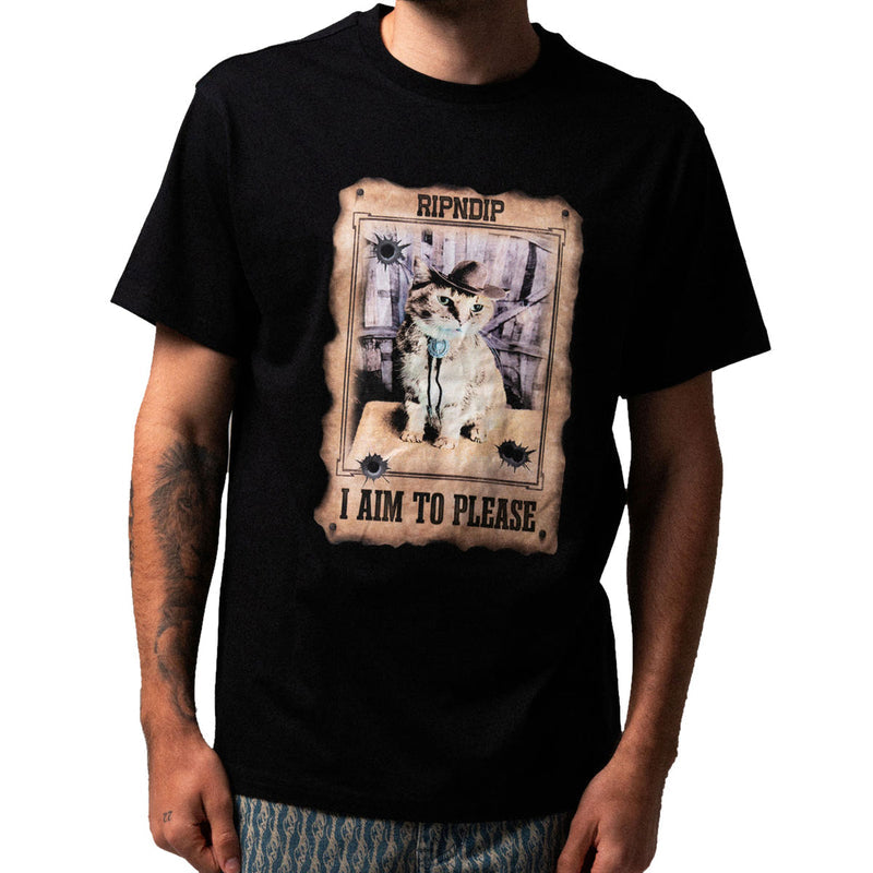 RIPNDIP Most Wanted T-Shirt - Black