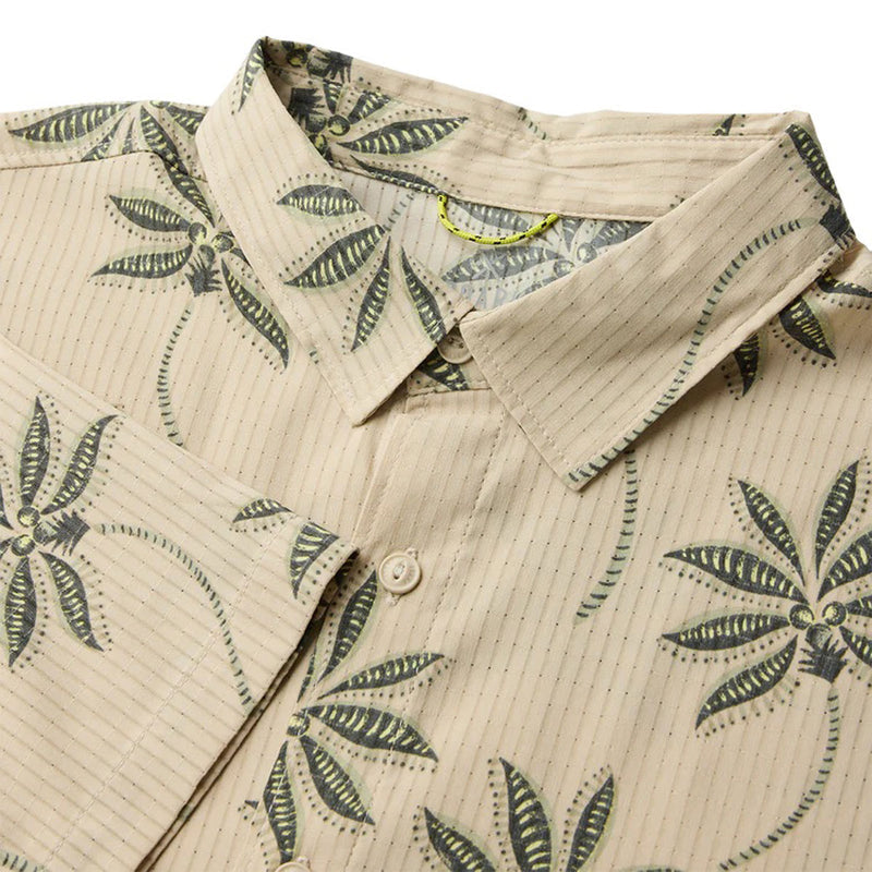 Roark Bless Up Shirt - Fossil Print