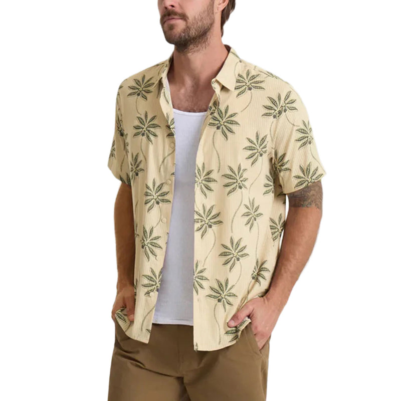 Roark Bless Up Shirt - Fossil Print