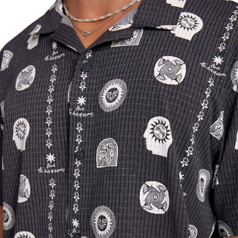 Roark Bless Up Trail Shirt - Black Print