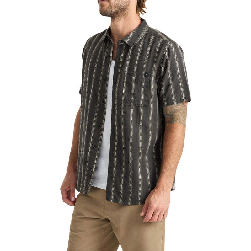 Roark Crosswinds Woven Shirt - Onyx