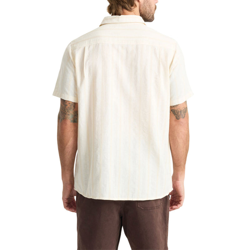 Roark Crosswinds Woven Shirt - Unbleached