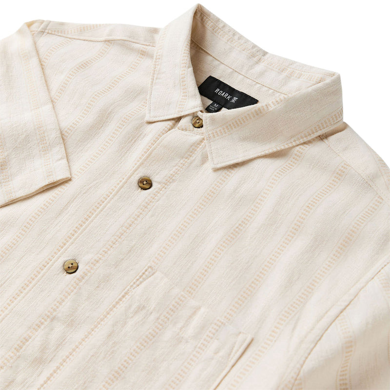 Roark Crosswinds Woven Shirt - Unbleached
