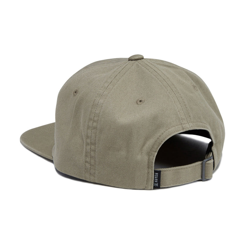 Roark Made To Fade 6 Panel Hat - Washed Fossil