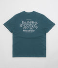 Roma Facilitator T-Shirt in Teal and White