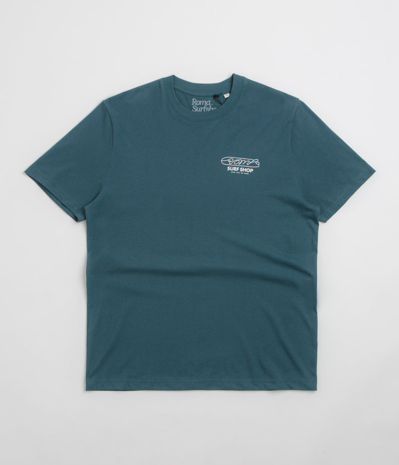 Roma Facilitator T-Shirt in Teal and White