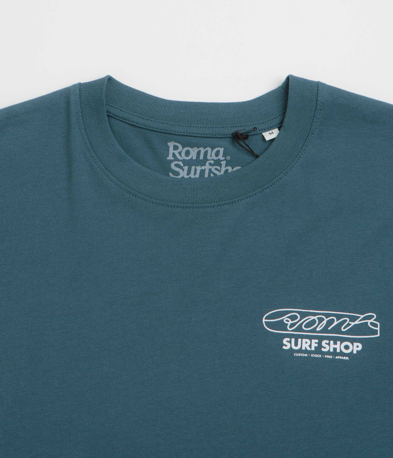 Roma Facilitator T-Shirt in Teal and White