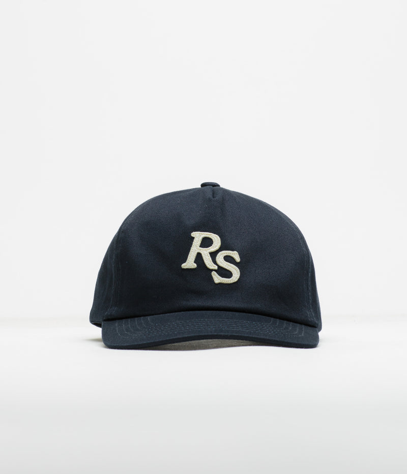 Roma RS Logo Cap in Navy and Cream