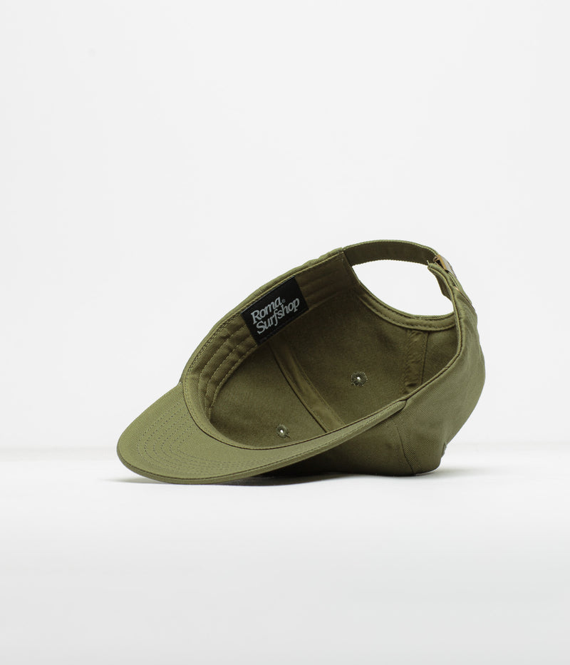 Roma RS Logo Cap in Green and White
