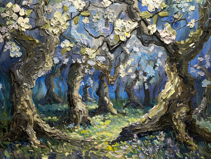 Rustic Spring Orchard