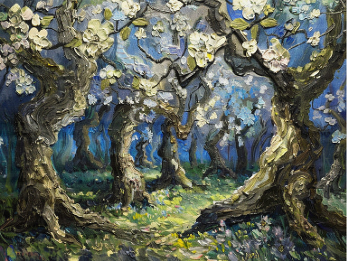 Rustic Spring Orchard