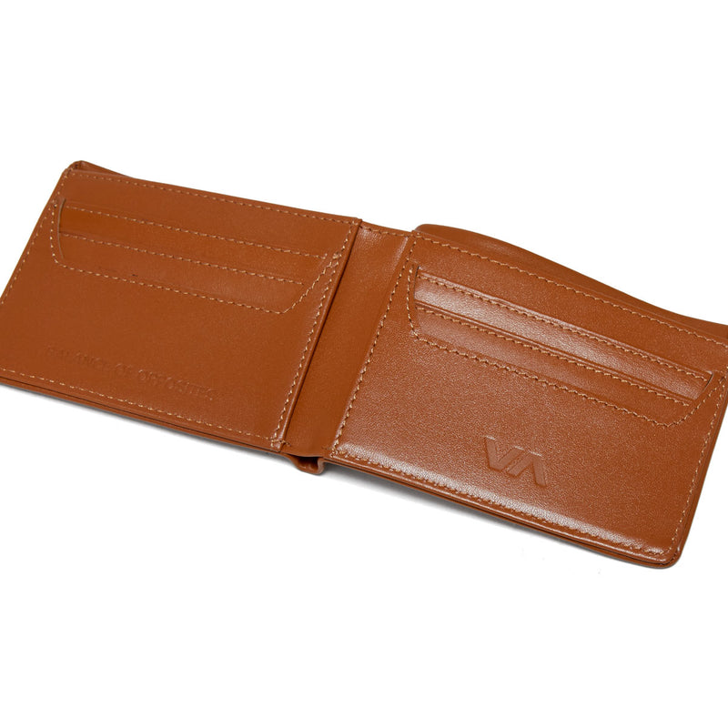 RVCA August Bifold Wallet - Tan