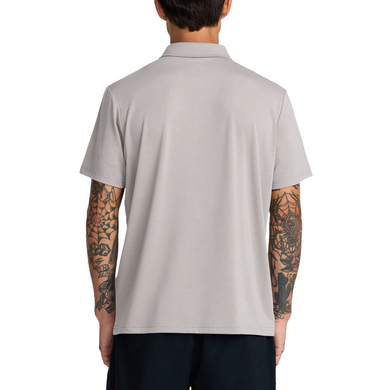 RVCA Balance Polo Shirt - Brown Stone