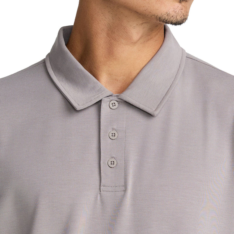 RVCA Balance Polo Shirt - Brown Stone