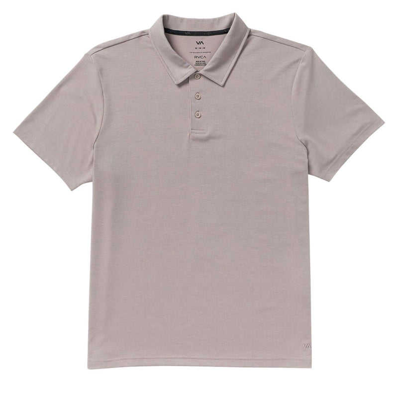 RVCA Balance Polo Shirt - Brown Stone