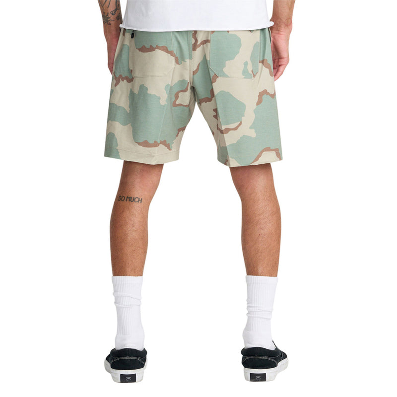 RVCA Brophy Hybrid 18 Shorts - Khaki Camo