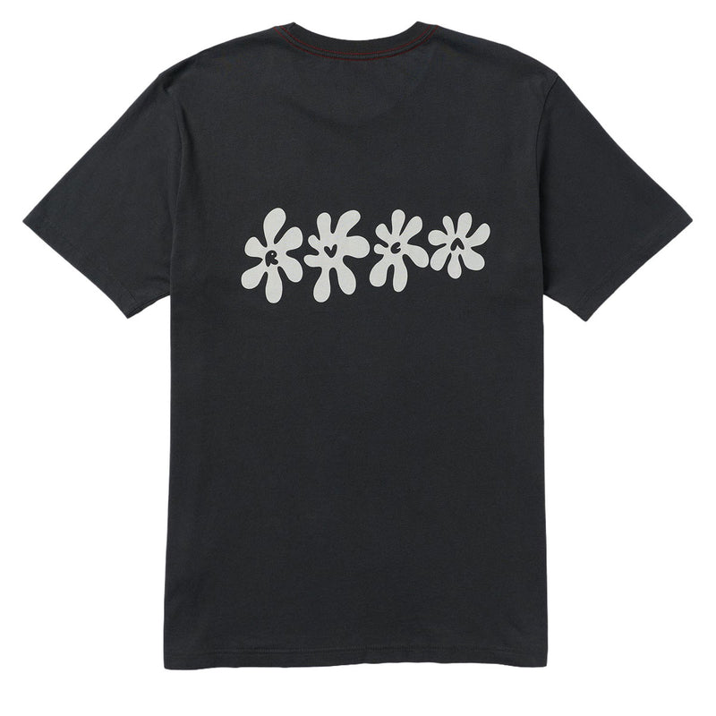 RVCA Bryce Bloom T-Shirt - Pirate Black