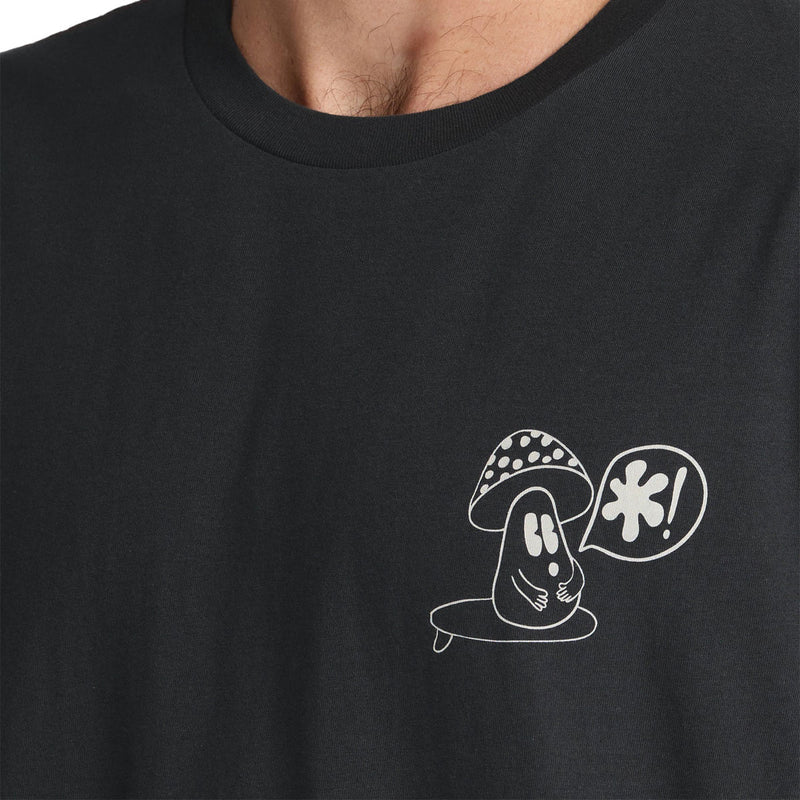 RVCA Bryce Bloom T-Shirt - Pirate Black