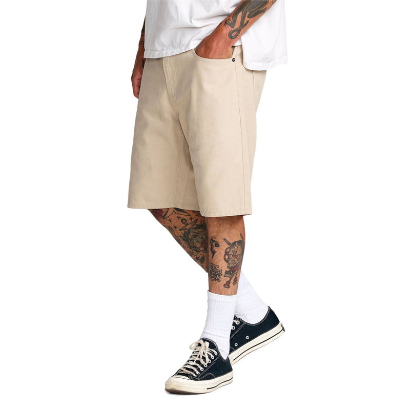 RVCA Dayshift 5 Pocket 21 Shorts - Light Khaki