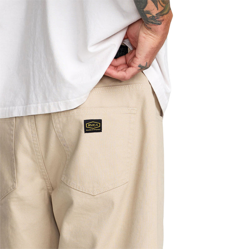 RVCA Dayshift 5 Pocket 21 Shorts - Light Khaki