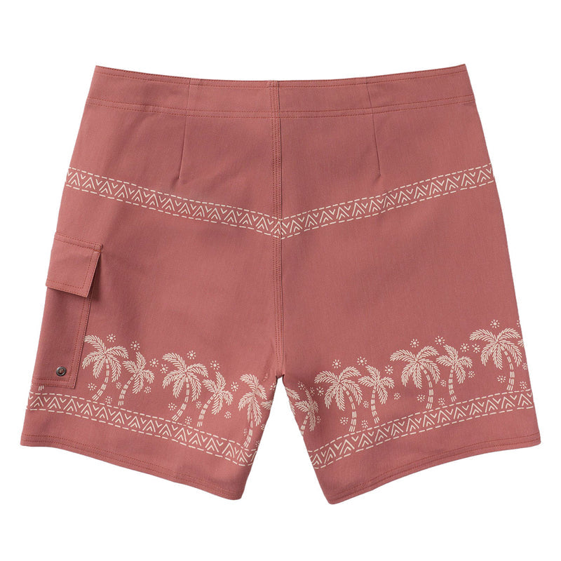 RVCA Exotica 17 Boardshorts - Burnt Red