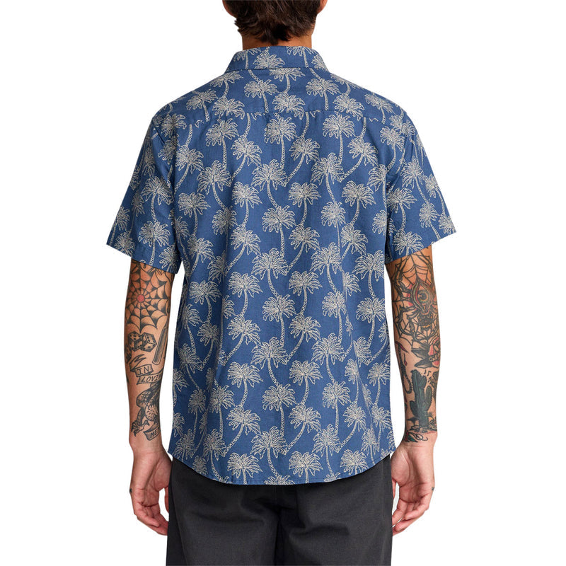 RVCA Exotica Shirt - Dark Denim