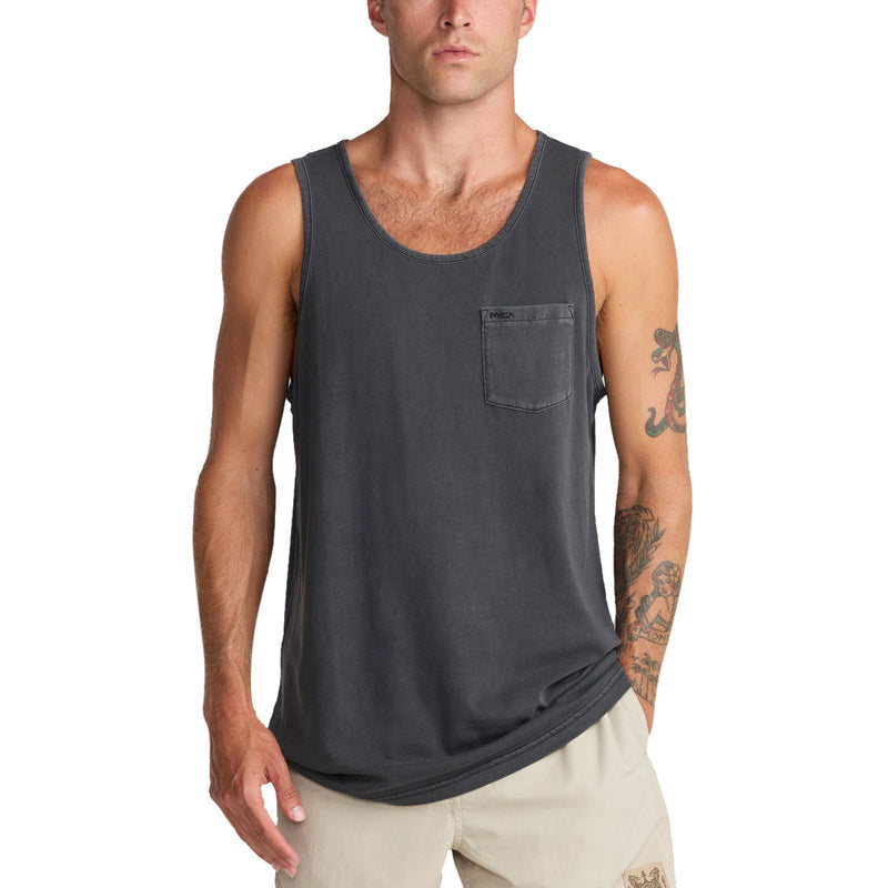 RVCA PTC 2 Pigment Tank Top - Pirate Black
