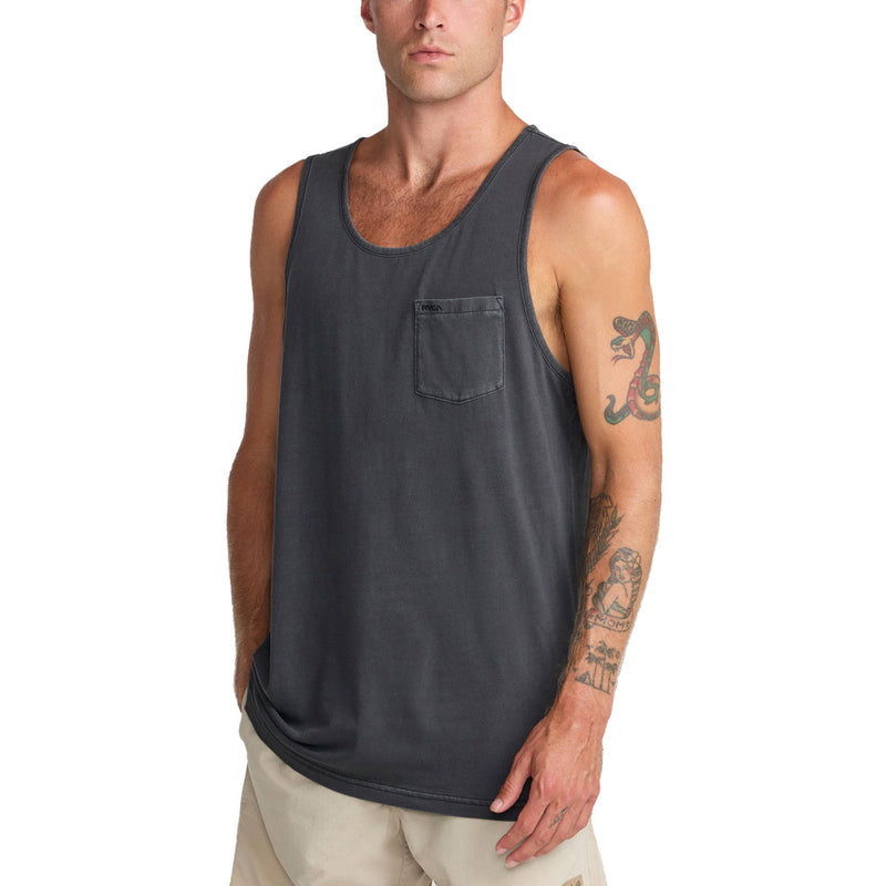 RVCA PTC 2 Pigment Tank Top - Pirate Black