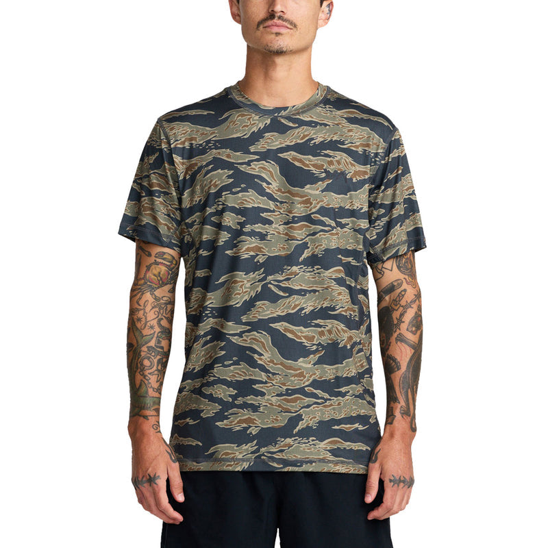 RVCA Sport Vent T-Shirt - Tiger Camo