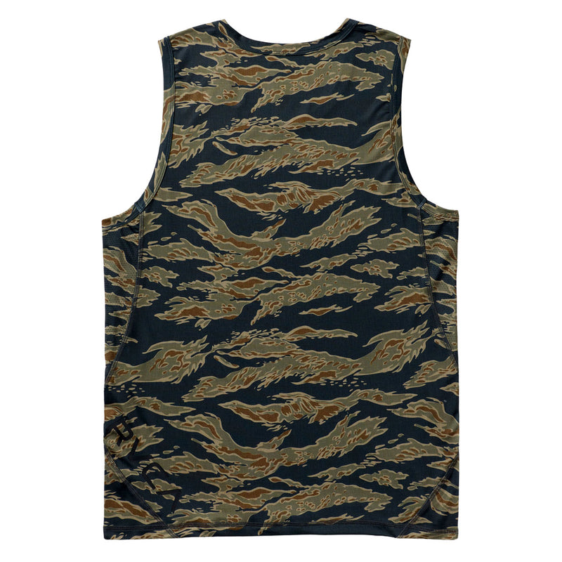 RVCA Sport Vent Tank Top - Tiger Camo