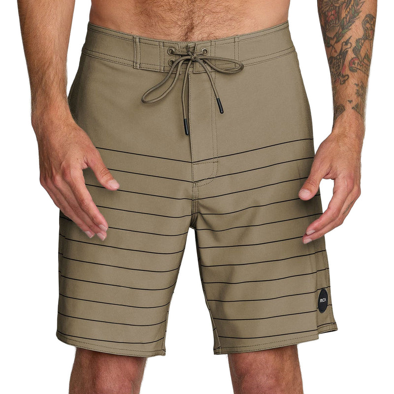 RVCA Steady Stripe Boardshorts - Aloe