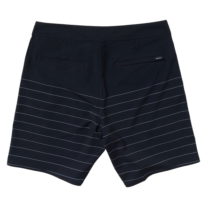 RVCA Steady Stripe Boardshorts - Black